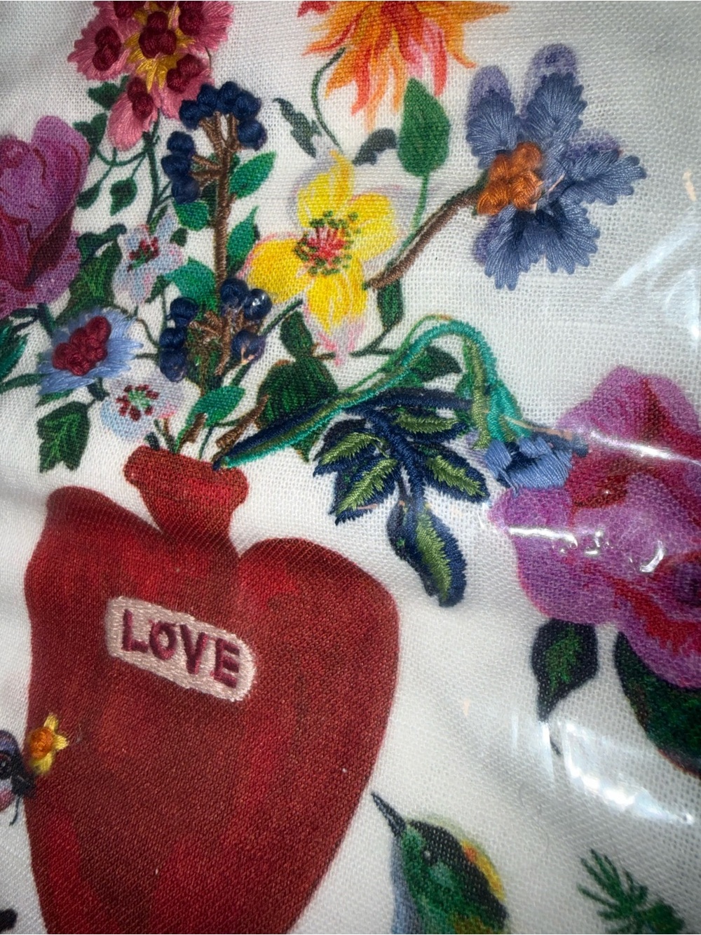 ANTHROPOLOGIE DISH TOWEL by NATHALIE LETE HEART DISH GUEST TOWEL❤️ BEAUTIFUL NEW - Picture 5 of 8